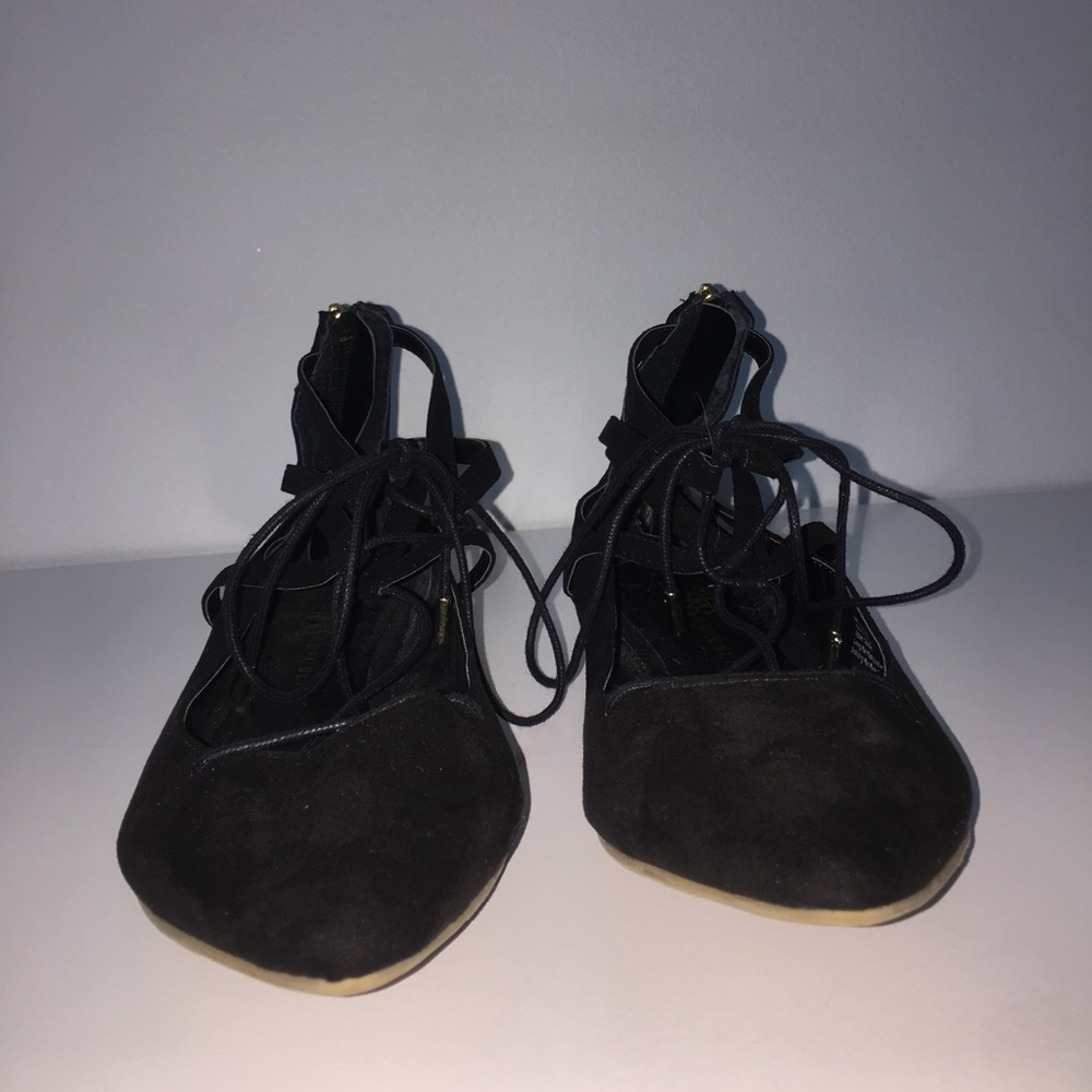 Black Lace Up Shoes